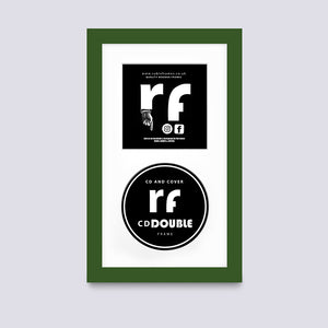 Green - Dark CD Single or Double Frame