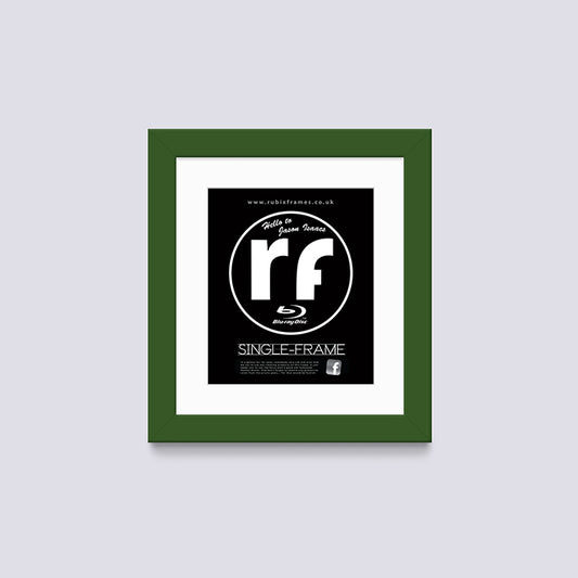 Dark Green Blu-ray Single Cover Frame