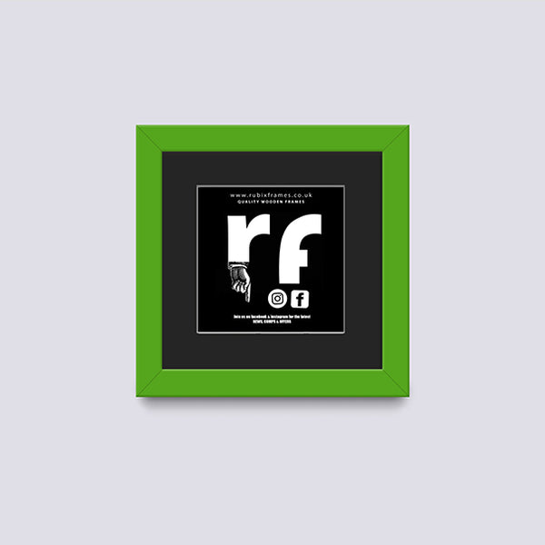 Green CD Single or Double Frame