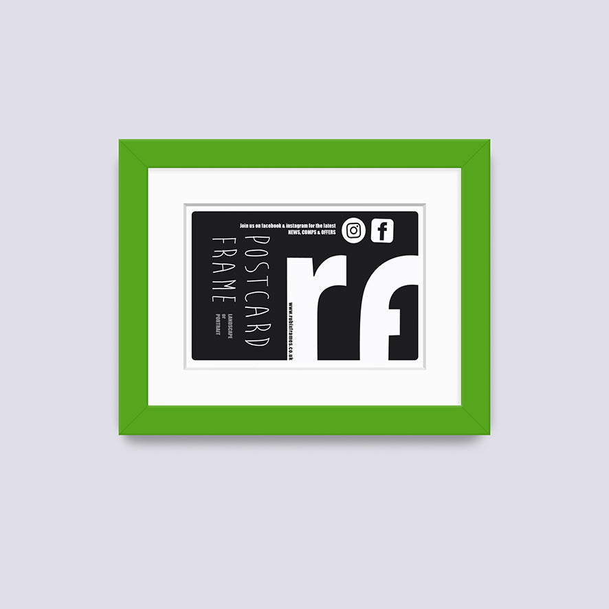 Green Postcard Picture Frame