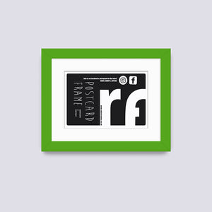 Green Postcard Picture Frame
