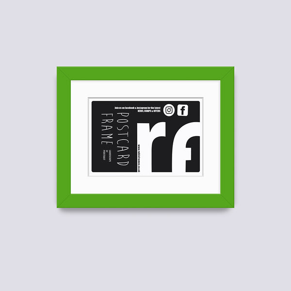 Green Postcard Picture Frame