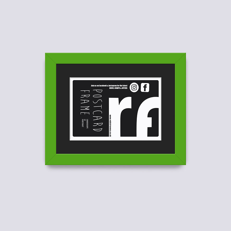 Green Postcard Picture Frame