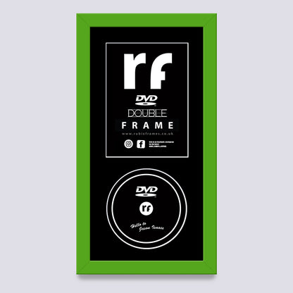 Green DVD Single or Double Frame