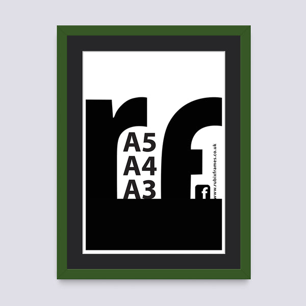 Green - Dark A3 A4 A5  Frame