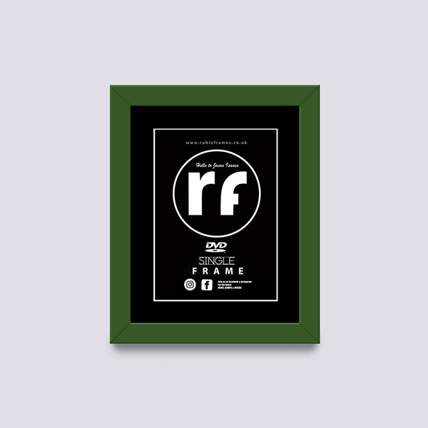 Green - Dark DVD Single or Double Frame