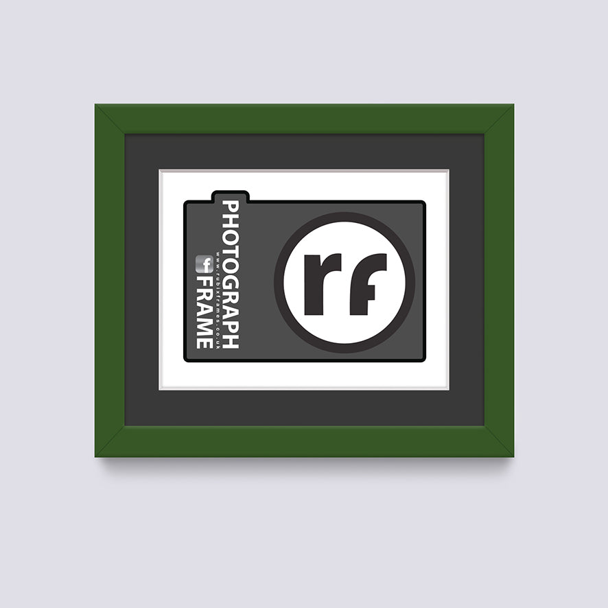 Green - Dark Photograph Frame