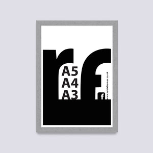 Grey - Light (Wood Grain) A3 A4 A5