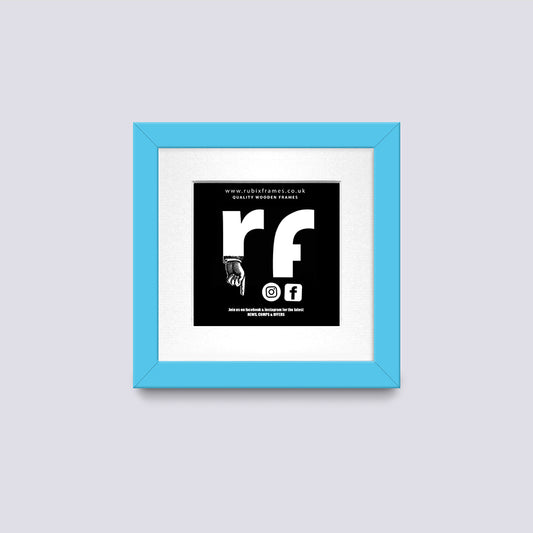 Light Blue CD Single 'Cover or Disc' Frame