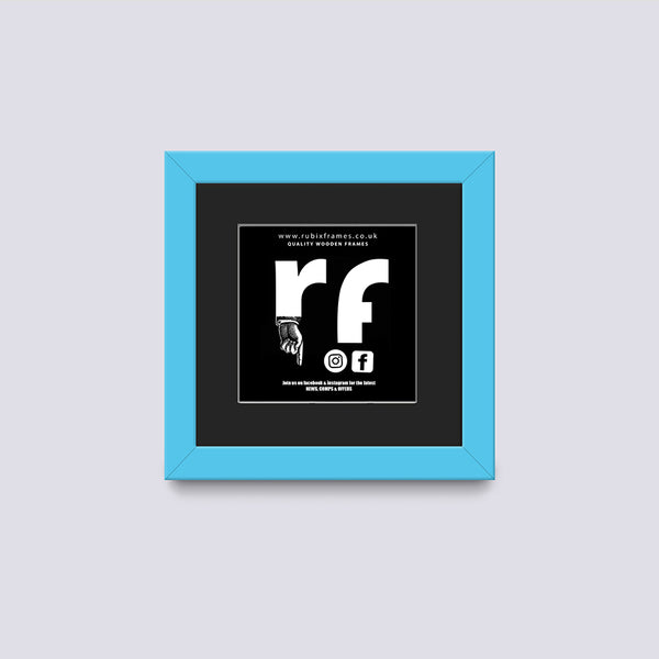 Blue - Light CD Single or Double Frame