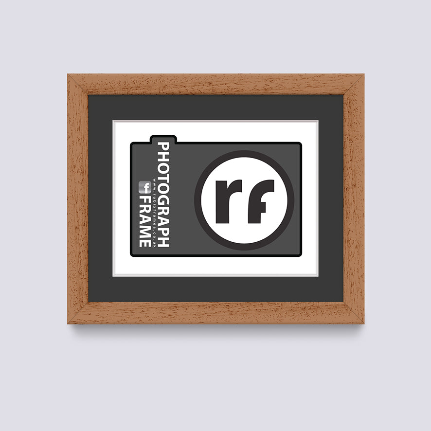 Wood - Oak Finish (Wood Grain) Photograph Frame