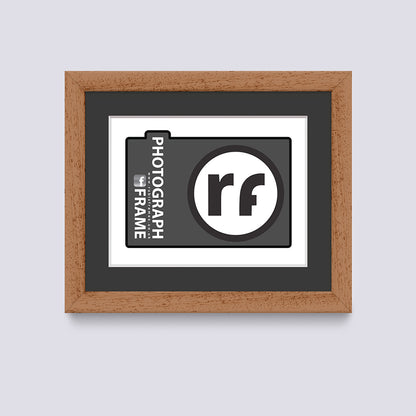 Wood - Oak Finish (Wood Grain) Photograph Frame