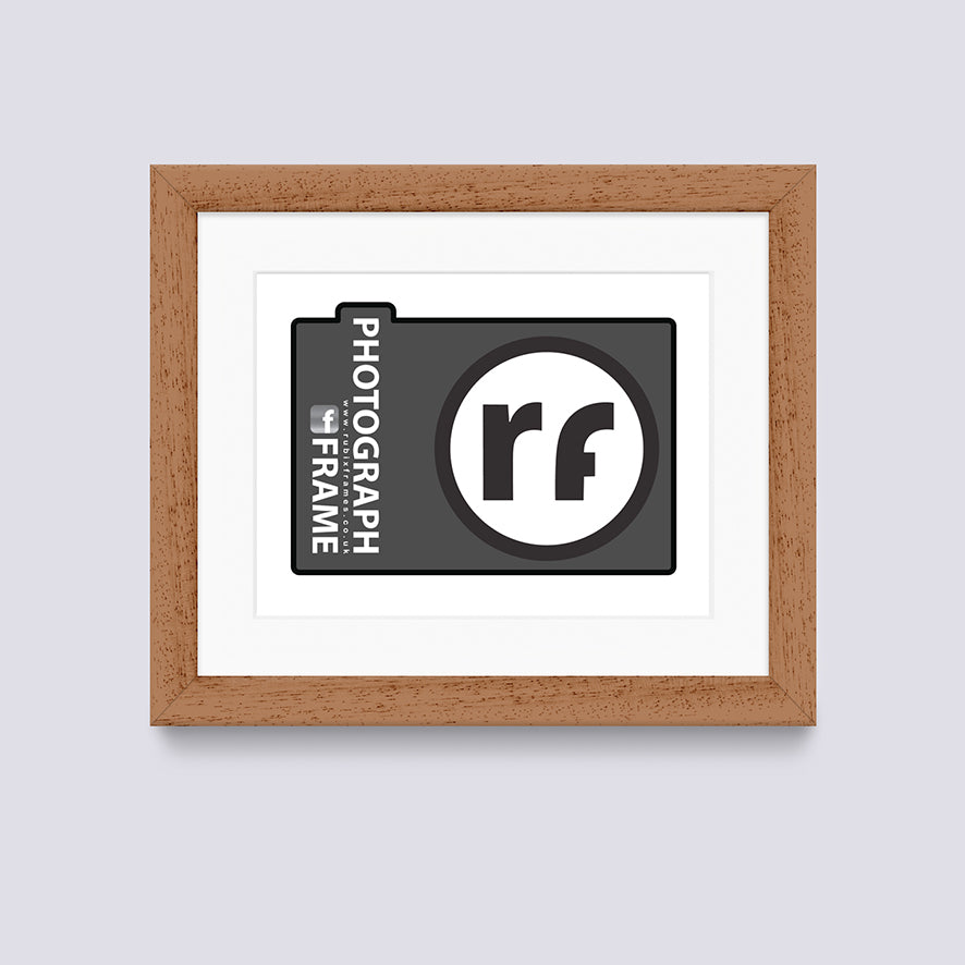Wood - Oak Finish (Wood Grain) Photograph Frame
