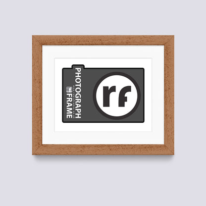 Wood - Oak Finish (Wood Grain) Photograph Frame