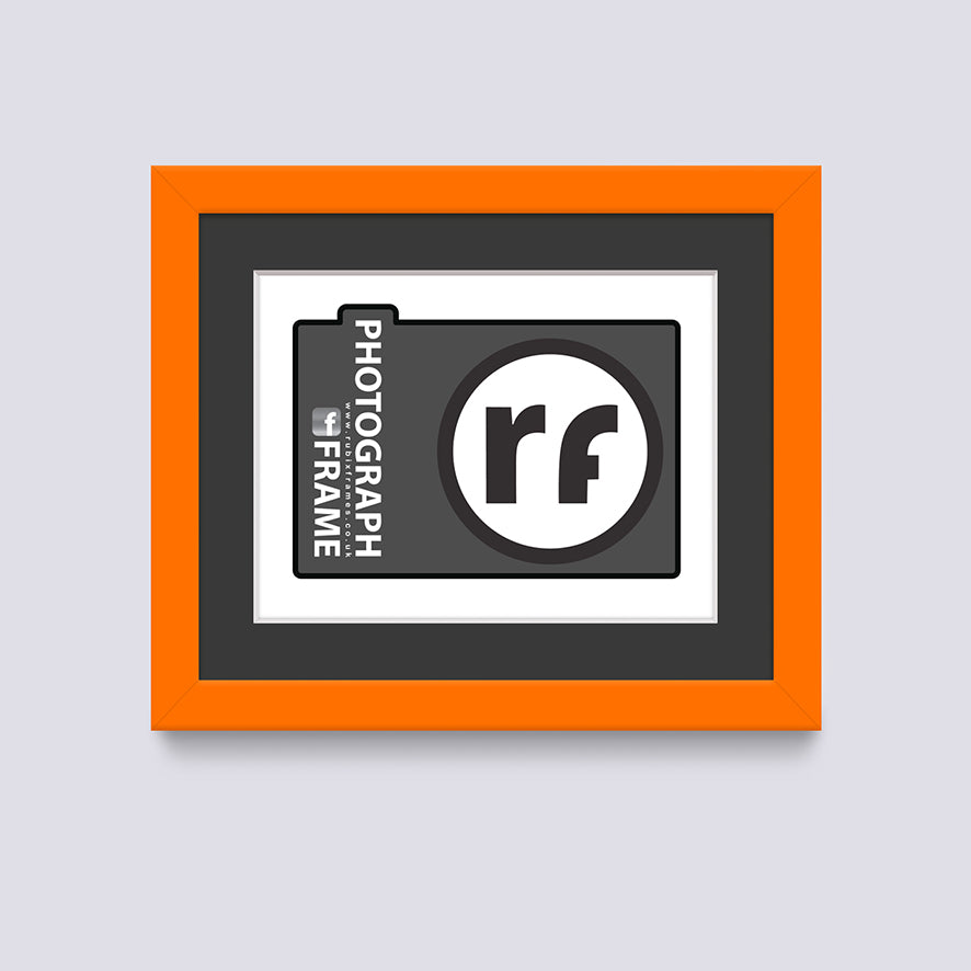 Orange Photograph Frame