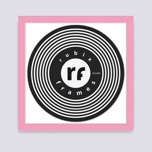 Pink Vinyl Record Frame