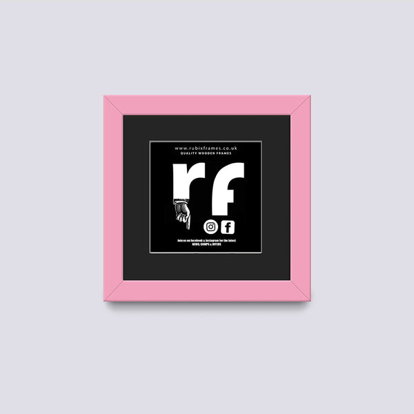 Pink CD Single or Double Frame