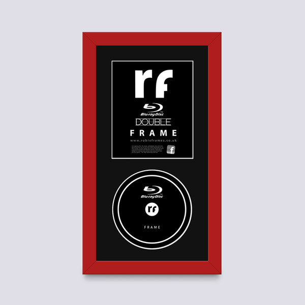 Red (Dark) Blu-ray Frame