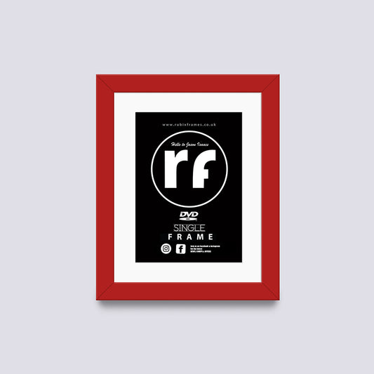 Dark Red DVD Cover Frame