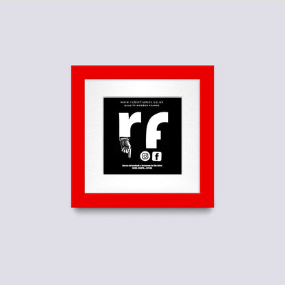 Red CD Single or Double Frame