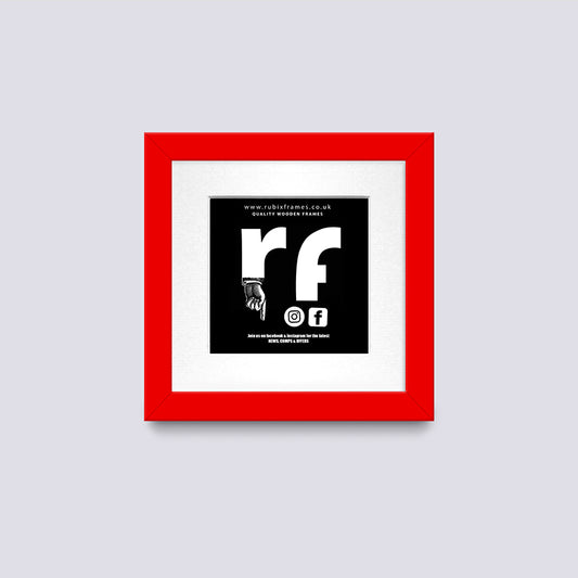 Red CD Single 'Cover or Disc' Frame