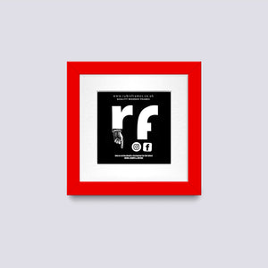 Red CD Single or Double Frame