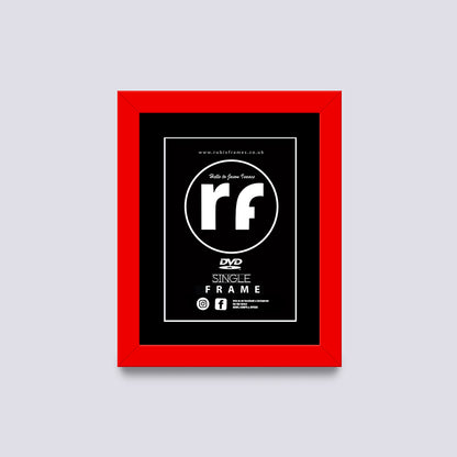 Red DVD Single or Double Frame