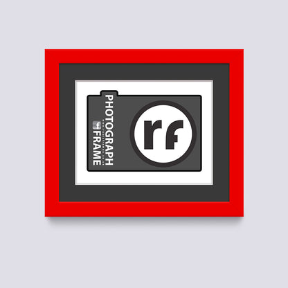 Red Photograph Frame