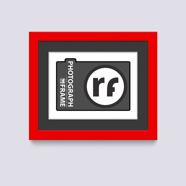 Red Photograph Frame