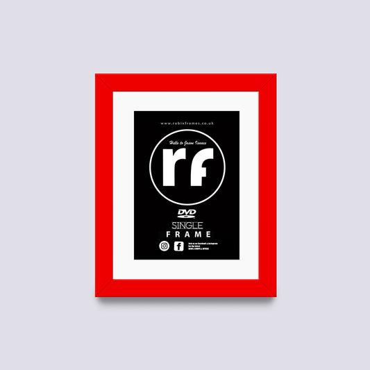 Red DVD Cover Frame