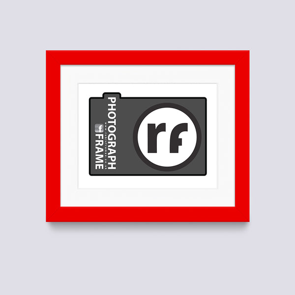 Red Photograph Frame