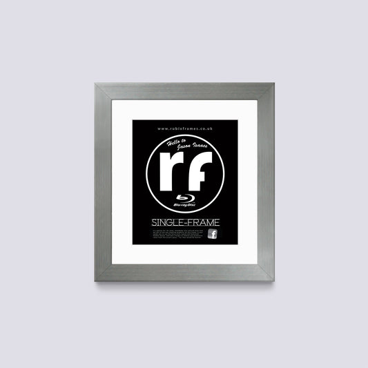 Silver Blu-ray Single Cover Frame