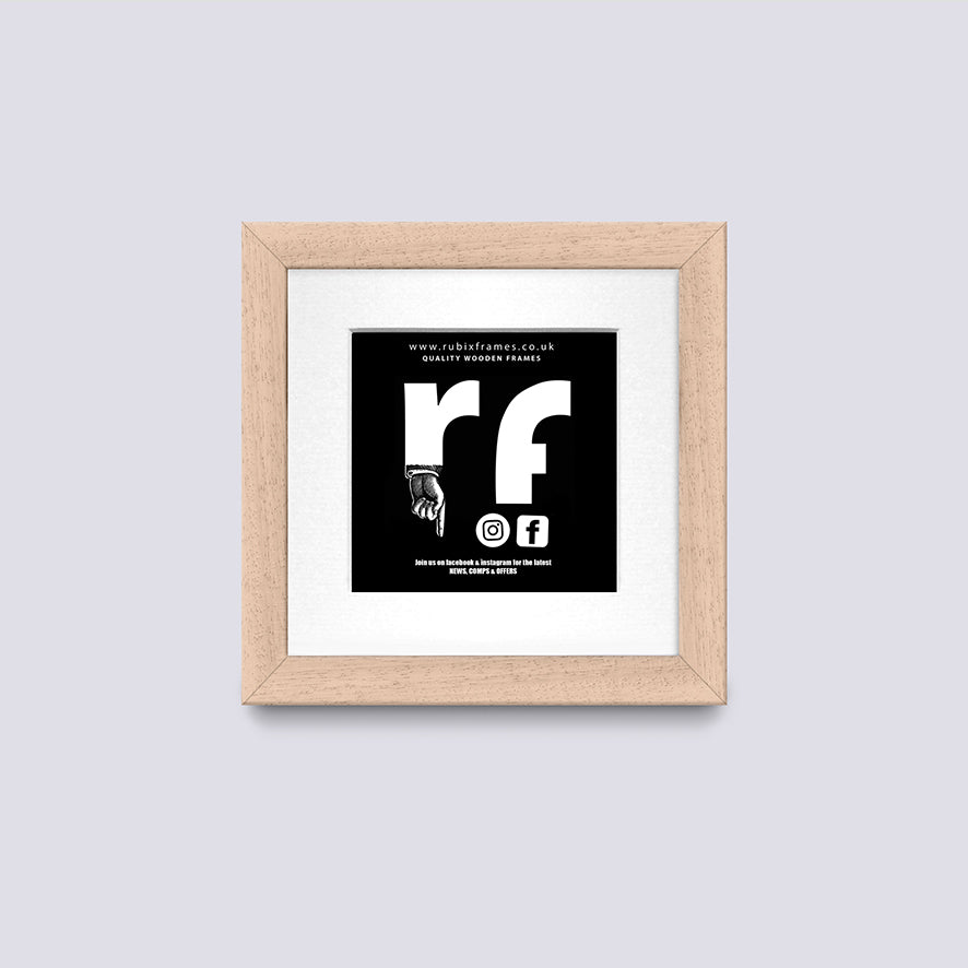 Wood (Light) CD Single or Double Frame