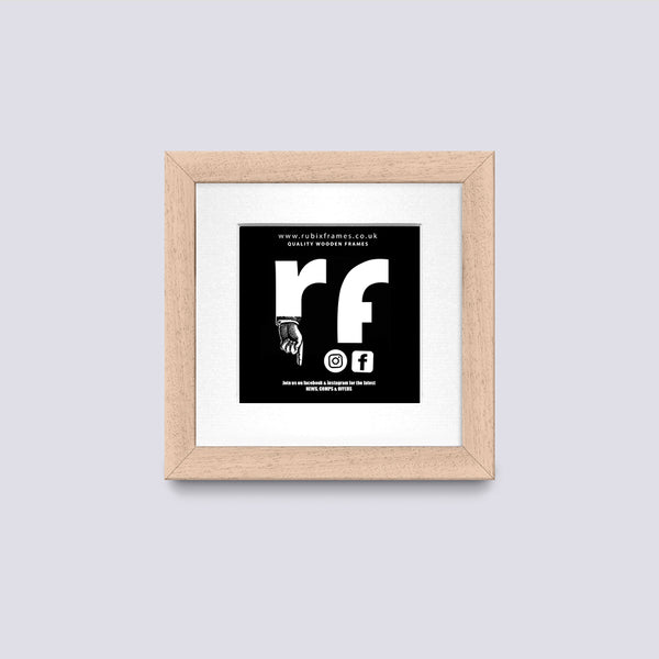 Wood (Light) CD Single or Double Frame
