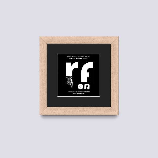Wood (Light) CD Single or Double Frame
