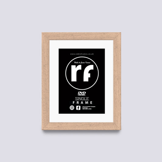 Wood Natural Finish DVD Cover Frame