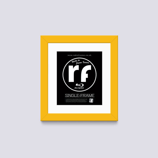Yellow Blu-ray Single Cover Frame