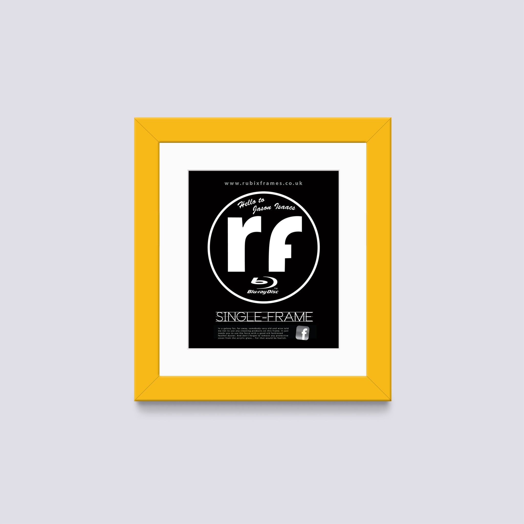 Yellow Blu-ray Frame