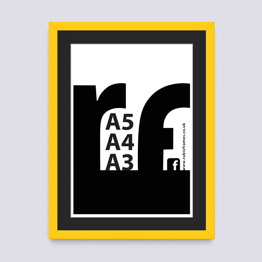 Yellow A3 A4 A5 Frame