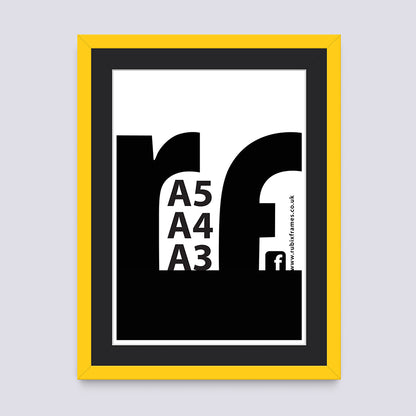 Yellow A3 A4 A5 Frame