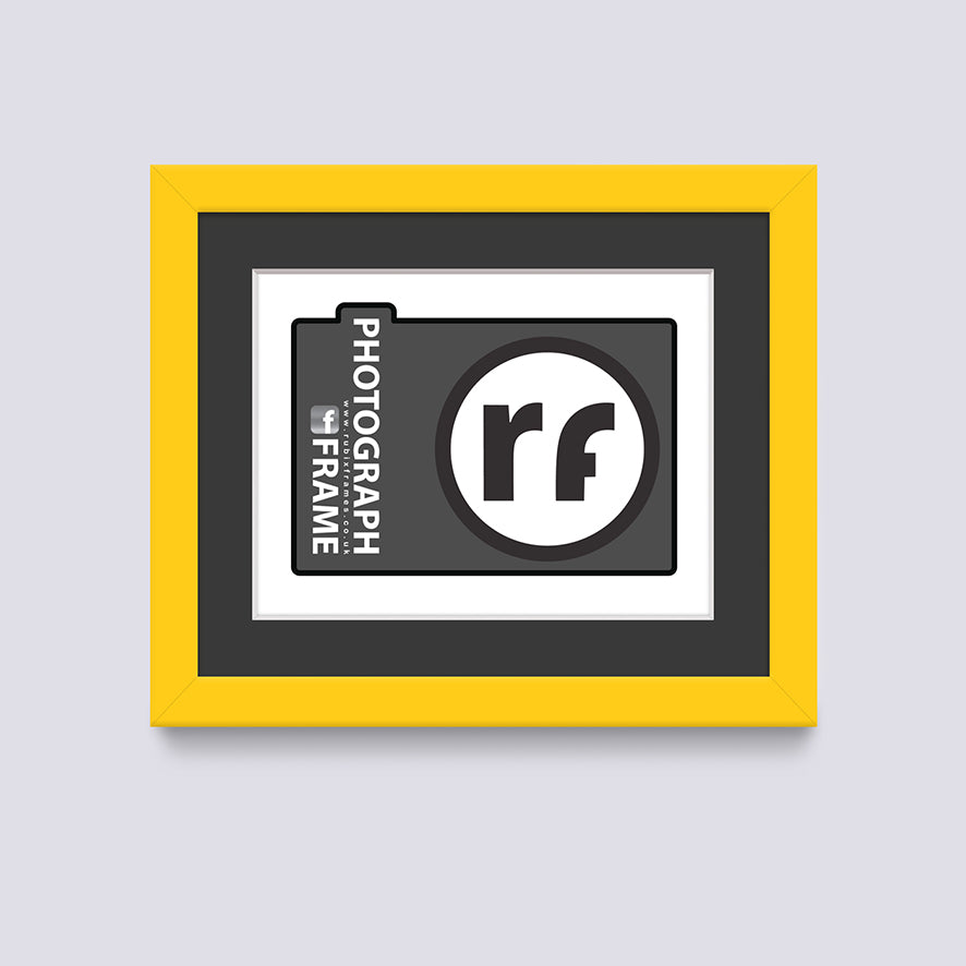 Yellow Photograph Frame