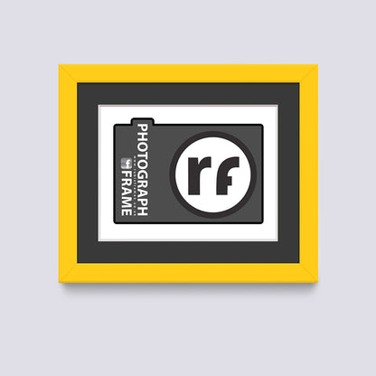 Yellow Photograph Frame