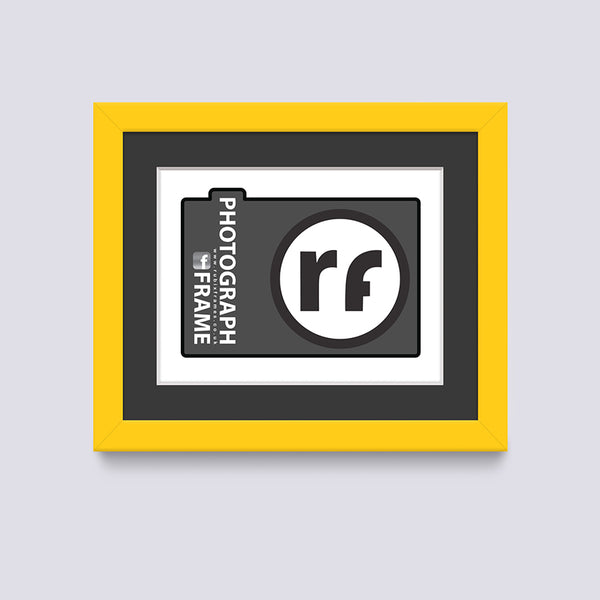 Yellow Photograph Frame