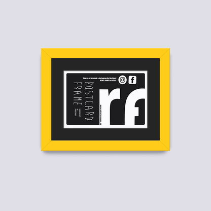Yellow Postcard Picture Frame