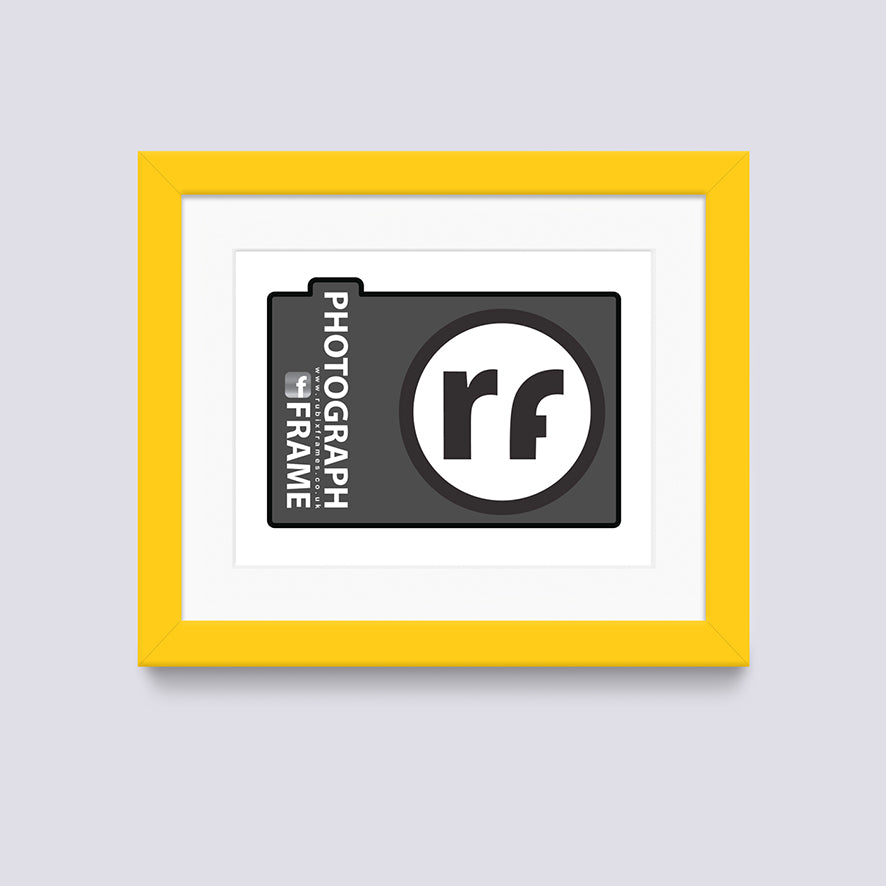 Yellow Photograph Frame