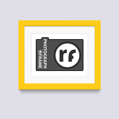 Yellow Photograph Frame