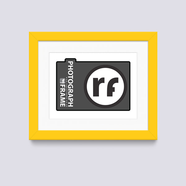 Yellow Photograph Frame